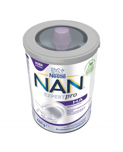 Мляко за кърмачета на прах Nestle Nan H.A., с хидролизиран протеин, опаковка 400g - 4